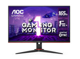 AOC 23.8" 24G2SE 165hz, 1ms FHD 1080, HDR, AdaptiveSync VA, 350 Cd/m2, HDMI 1.4, Display Port 1.4. Gaming Monitor (LS)