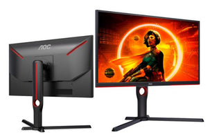 AOC 24.5" 240Hz FHD 1080, 1 ms GtG, Freesync Premium, 3 Sided Frameless, Ultra Fast and Smooth Gaming CS2, 300cd/m2 Gaming Monitor (LS)