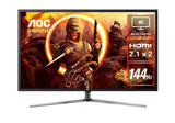 AOC 43" 4K 144Hz, HDR 1000, HDMI 2.1, Quantum Dot Pro Display, 1ms, sRGB 145%, DP 1.4, 7W Speakers, USB 3.2 Hub, VESA 200 PS5, Xbox X, Monitor (LS)