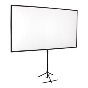 Brateck Economy 80" Tripod Projector Screen Black 16:9 ,Screen1.76m(W)x1.00m(H). (LS)