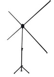 Brateck Economy 80" Tripod Projector Screen Black 16:9 ,Screen1.76m(W)x1.00m(H). (LS)