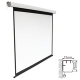 Brateck Standard Electric Projector Screen - 100" 2.0x1.5m (4:3 ratio) with Remote Control (LS)