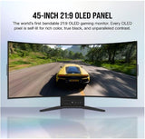 Corsair 45" XENEON FLEX 45WQHD240 3440 x 1440, 240Hz , 0.03ms, G-Sync and FreeSync Premium Ultimate Monitor