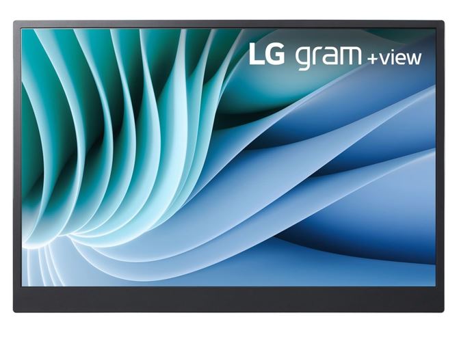 LG Gram +View 16” 2K Portable Monitor WQXGA 2560x1600 16:10 2xUSB-C Auto Rotate Tilt Pivot Power Delivery DisplayPort Anti-Glare Alternate