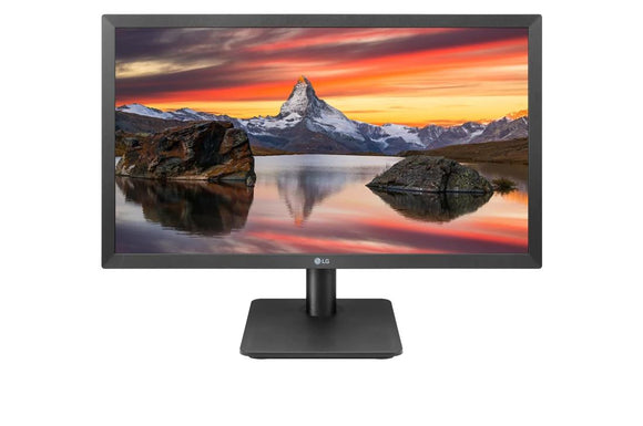 LG 22” Full HD (1920 x 1080) VA Display with AMD FreeSync, OnScreen Control, 3-Side Virtually Borderless Design - Black (LS>22MR410-B)