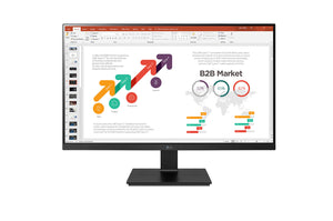 LG 24" IPS 5ms Full HD B2B Monitor - HDMI/VGA Tilt VESA100mm USB, USB-C 24BL650C-B