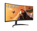 LG 34''QHD 21:9 Curved UltraWide™ (3440 x 1440) VA Monitor -160Hz Refresh Rate -HDR10 with sRGB 99% (Typ.)  -WarrantY 3 Years (Parts & Labour)