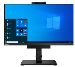 LENOVO ThinkCentre Tiny-in-One G4 23.8" 60Hz FHD Monitor 1920x1080 16:9 IPS Height Adjust Tilt Swivel Pivo HDMI DP USB3.1 Webcam Mic Speakers VESA