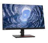 LENOVO ThinkVision T24I-20 23.8"/24" 60Hz FHD Monitor 1920x1080 16:9 4ms Height Adjust Tilt Swivel Pivot 4xUSB3.2 Hub HDMI DP VGA 3yr wty LS