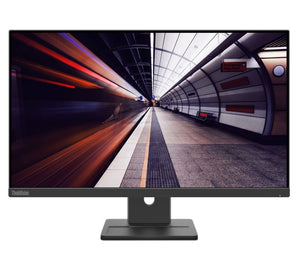 LENOVO ThinkVision E24-30 23.8"/24" 100Hz FHD IPS Monitor 1920x1080 16:9 4ms Height Adjust Tilt Pivot Swivel HDMI DP VGA Speakers VESA ~62C7MAR4AU