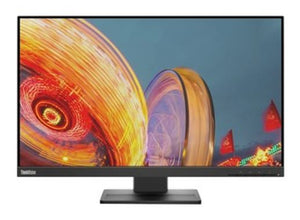 Lenovo ThinkVision E24Q-20 23.8"/24" 75Hz QHD IPS monitor 2K 2560x1440 16:9 4ms Height Adjust Tilt Pivot Swivel HDMI DP Speakers VESA 3yr wty