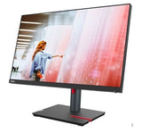 LENOVO ThinkVision P24q-30 23.8" 24" 24" QHD IPS Monitor 2K 2560x1440 16:9 Height Adjustable Tilt Swivel Pivot HDMI DP1.4 DP 4xUSB3.2 Hub 3yr