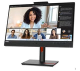 LENOVO ThinkVision T24mv 23.8"/24" FHD USB-C Docking IPS Monitor Height Adjust Tilt Swivel Pivot Webcam Daisy Chain DP HDMI LAN 4xUSB3.2 Hub Speakers