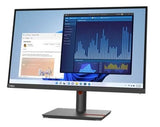 LENOVO ThinkVision T27P-30 27" UHD USB-C Monitor 4K 3840x2160 16:9 Height Adjustable Tilt Swivel Pivot DP HDMI USB-C 3xUSB3.2 Hub 3yr