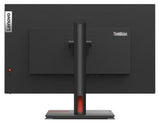 LENOVO ThinkVision T27P-30 27" UHD USB-C Monitor 4K 3840x2160 16:9 Height Adjustable Tilt Swivel Pivot DP HDMI USB-C 3xUSB3.2 Hub 3yr