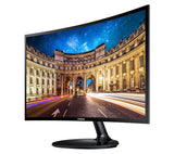 Samsung F390 23.8"/24" 60Hz FreeSync FHD Curved Monitor 1920x1080 16:9 5ms D-Sub HDMI Tilt Adjust VESA Game Mode Flicker Free