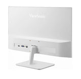 ViewSonic 24” Office Ultra Thin SuperClear IPS, 4ms 100hz, FHD, HDMI, VGA, 3.5 Audio, Multi-View, Eye Care, VESA 75m, Slim, 2432-H-W White Monitor