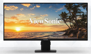 ViewSonic 34" SuperClear IPS, WQHD 3440 x 1440 Business Office, HDR400, 21:9, Height Adjust, 2 x Speakers, Borderless, LE 24w, Monitor, 3 Yrs Warranty