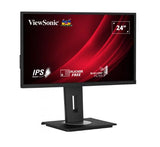 P ViewSonic 24" Business VG2448 SuperClear IPS FHD, USB 3.2 Ports. HDMI, DP. VGA , VES 100, 4 way Height Adjust, Speakers, Advance Replacement Monitor