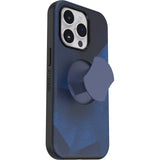 OtterBox OtterGrip Symmetry MagSafe Apple iPhone 14 Pro Case Blue Storm - (77-89884), DROP+ 3X Military Standard, Integrated Grip, 7 Years Warranty