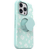 OtterBox OtterGrip Symmetry MagSafe Apple iPhone 14 Pro Case Blue - (77-89890), Antimicrobial, DROP+ 3X Military Standard,Integrated Grip,Raised Edges