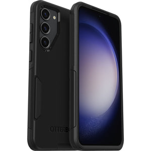 OtterBox Commuter Samsung Galaxy S23+ 5G (6.6") Case Black - (77-91074), Antimicrobial, DROP+ 3X Military Standard,Dual-Layer,Raised Edges,Port Covers