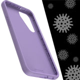 OtterBox Symmetry Samsung Galaxy S23+ 5G (6.6") Case You Lilac It (Purple) - (77-91130), Antimicrobial, DROP+ 3X Military Standard, Raised Edges