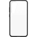 OtterBox React Samsung Galaxy S23 5G (6.1") Case Black Crystal (Clear/Black) - (77-91311),Antimicrobial,DROP+ Military Standard, 7 Years Warranty