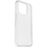 OtterBox Symmetry Apple iPhone 15 Pro (6.1") Case Stardust (Clear Glitter) - (77-92642), Antimicrobial,DROP+ 3X Military Standard,Raised Edges