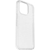 OtterBox Symmetry Clear Apple iPhone 15 Pro Max (6.7") Case Stardust (Clear Glitter) - (77-92659), Antimicrobial, DROP+ 3X Military Standard