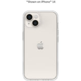 OtterBox Symmetry Clear Apple iPhone 15 / iPhone 14 / iPhone 13 (6.1") Case Clear-(77-92668),Antimicrobial,DROP+ 3X Military Standard,7 Years Warranty