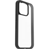 OtterBox React Apple iPhone 15 Pro (6.1") Case Black Crystal (Clear/Black) - (77-92753), Antimicrobial, DROP+ Military Standard, 7 Years Warranty