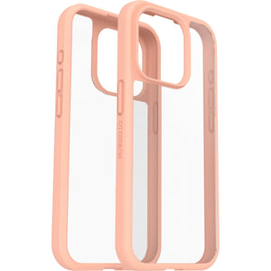 OtterBox React Apple iPhone 15 Pro (6.1") Case Peach Perfect (Peach) - (77-92764), Antimicrobial, DROP+ Military Standard, Raised Edges, Hard Case