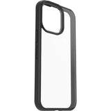 OtterBox React Apple iPhone 15 Pro Max (6.7") Case Black Crystal (Clear/Black) - (77-92783), Antimicrobial,DROP+ Military Standard, 7 Years Warranty