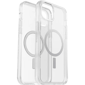 OtterBox Symmetry+ MagSafe Apple iPhone 15 Plus/ iPhone 14 Plus (6.7")Case Clear-(77-93053),Antimicrobial,DROP+ 3X Military Standard,7 Years Warranty