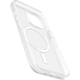 OtterBox Symmetry+ MagSafe Apple iPhone 15 / iPhone 14 / iPhone 13 (6.1") Case Clear - (77-93109), DROP+ 3X Military Standard,7 Years Warranty