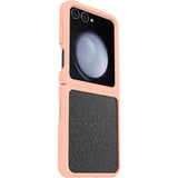 (LS) OtterBox Thin Flex Samsung Galaxy Z Flip5 5G (6.7") Case Peach/Stardust - (77-93111), Antimicrobial, DROP+ Military Standard, Raised Edges, Hard