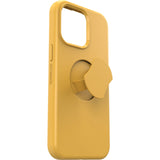 OtterBox OtterGrip Symmetry MagSafe Apple iPhone 15 Pro Max (6.7") Case Aspen Gleam 2.0 (Yellow) - (77-93184), Antimicrobial