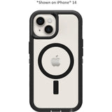 OtterBox Defender XT MagSafe Apple iPhone 15 Pro (6.1") Case Dark Side (Clear / Black) - (77-93267), DROP+ 5X Military Standard, Multi-Layer