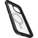 OtterBox Defender XT MagSafe Apple iPhone 15 Pro (6.1") Case Dark Side (Clear / Black) - (77-93267), DROP+ 5X Military Standard, Multi-Layer