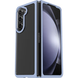 OtterBox Thin Flex Samsung Galaxy Z Fold5 5G (7.6") Case Blue/Clear-(77-93783),Antimicrobial,DROP+ Military Standard,Raised Edges,Hard Case,Soft Edges