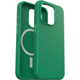 OtterBox Symmetry+ MagSafe Apple iPhone 15 Pro (6.1") Case Green Juice (Green) - (77-94036), Antimicrobial,DROP+ 3X Military Standard,7 Yrs