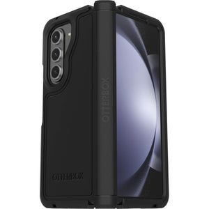 OtterBox Defender XT Samsung Galaxy Z Fold5 5G (7.6") Case Black - (77-94067), DROP+ 4X Military Standard, Rugged Hinge Protection, Port Covers