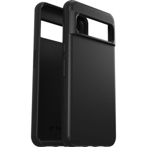 OtterBox Symmetry Google Pixel 8 Pro (6.7") Case Black - (77-94856), DROP+ 3X Military Standard, Raised Edges, Ultra-Sleek, Reinforced Corners