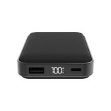 Cygnett ChargeUp Reserve 2nd Gen 10K mAh Power Bank - Black (CY3698PBCHE),Triple Port (Dual USB-C 20W + 18W & 1xUSB-A 18W),Total 20W, 40cm USB-C Cable