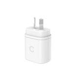 Cygnett PowerPlus 12W Dual Port (2x USB-A 12W) Wall Charger - White (CY3671PDWLCH), Small, Lightweight & Compact Design, Travel Ready,Charge 2 Devices