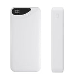 Cygnett ChargeUp Boost 3rd Gen 20K mAh Power Bank - White (CY4348PBCHE), 1x USB-C(15W),2x USB-A(12W),15cm USB-C Cable,Digital Display,Charge 3 Devices