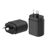 Cygnett PowerPlus 20W USB-C PD Wall Charger - Black (CY3613PDWCH), Small, Light and Portable design, Travel Ready, Fast Charge Your Phone, Palm-Size