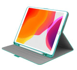 Cygnett TekView Apple iPad (10.2") (9th/8th/7th Gen) Case - Jade/Green (CY3066TEKVI), Apple Pencil Holder,360° Protection,Perfect fit,2 Years Warranty