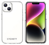 Cygnett AeroShield Apple iPhone 14 / iPhone 13 Clear Protective Case - (CY4169CPAEG), TPU Frame, Hard-Shell Back,Scratch Resistant,2 Years Warranty